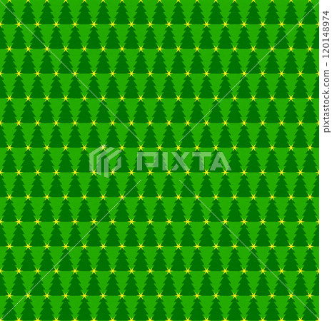 無縫聖誕樹背景圖案 120148974