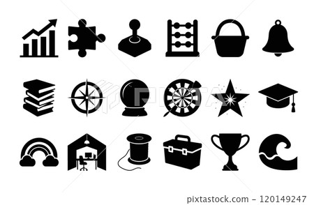 Startup new business graph trending upwards 120149247