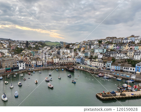Brixham Harbor - Devon in the United Kingdom 120150028