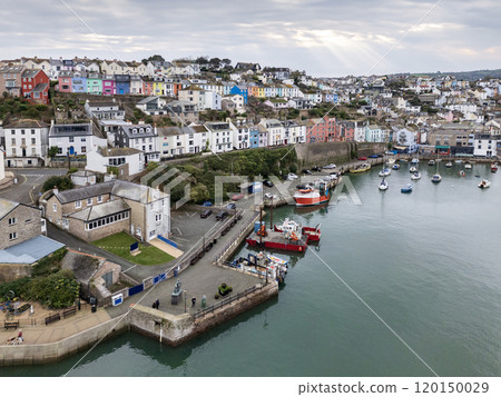 Brixham Harbor - Devon in the United Kingdom 120150029