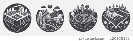 regenerative agriculture holistic land management practice themed template collection, climate biodiversity resilience air regenerative agriculture holistic land management practice themed template collection, climate biodiversity resilience air 120150351
