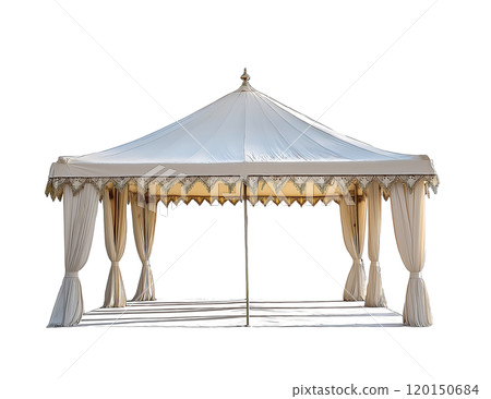 marquee tent isolated on white background - Stock Illustration ...