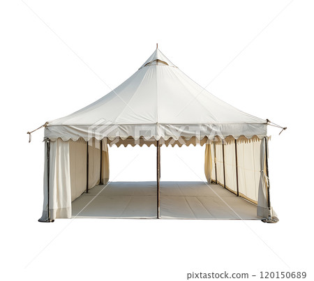 marquee tent isolated on white background - Stock Illustration ...