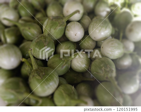 Fresh organic vegetables at local farmers market 120151995