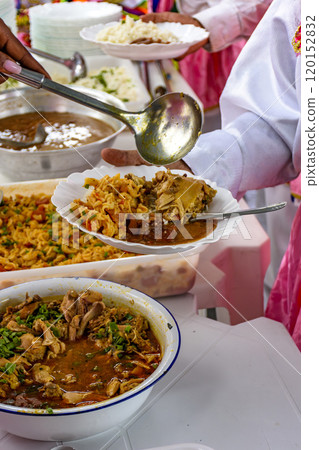 Lunch being served Lunch being served 120152832