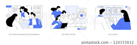 Degree in Web development isolated cartoon vector illustrations se 120153012