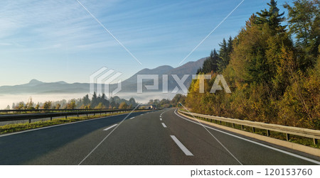 Highway through Gorski Kotar Highway through Gorski Kotar 120153760