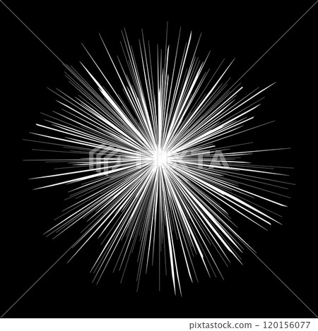 Rays of light. Black and white radial lines background Rays of light. Black and white radial lines background 120156077