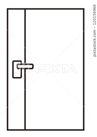 門簡單圖標 門簡單圖標 120156966