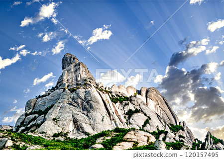 Montserrat Mountain in Barcelona 120157495