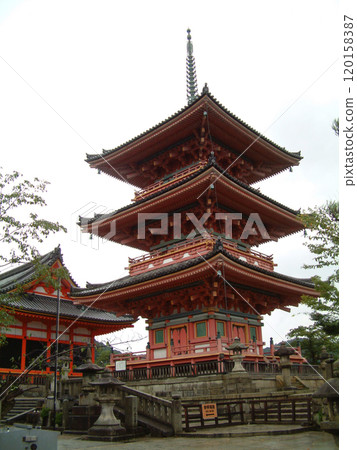 秋雨的寺廟@京都 / 秋雨的古寺@京都清水寺 120158387