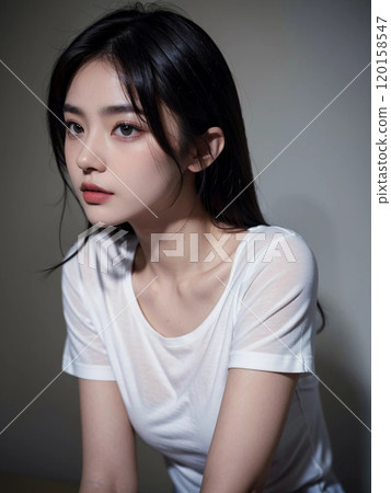 美麗的女人肖像 120158547