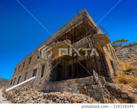 Venetian Ruins (Spinalonga, Crete, Greece) 120159145