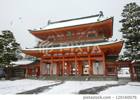 京都市左京區冰雪平安神宮大天門 120160076