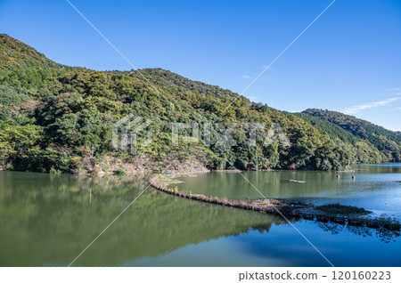 京都府宇治市法王湖新綠天瀨水壩 120160223