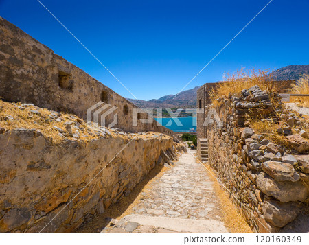 Venetian ruins (Spinalonga, Crete, Greece) Venetian ruins (Spinalonga, Crete, Greece) 120160349