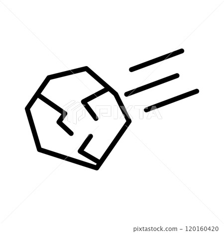 Throwing stones icon simple Throwing stones icon simple 120160420