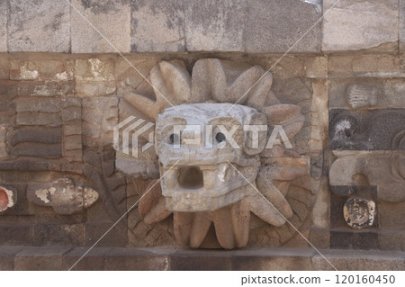 Teotihuacan remains in Mexico 120160450