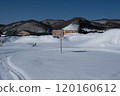 Basketball goal buried in snow in the park 120160612