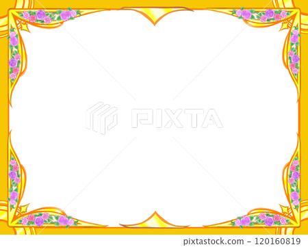 Gorgeous floral frame 120160819