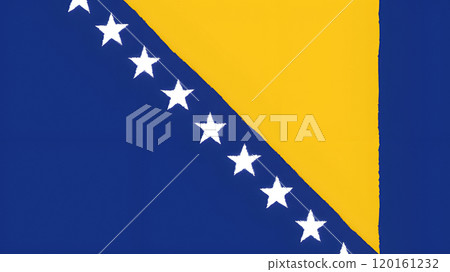 手繪的波士尼亞和黑塞哥維那國旗。 手繪的波士尼亞和黑塞哥維那國旗。 120161232