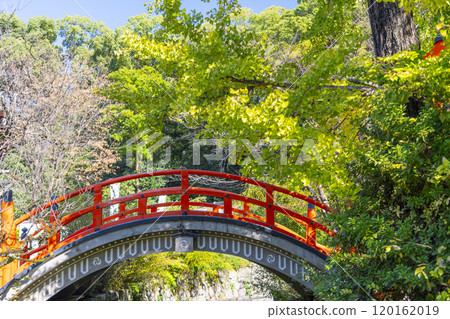 下鴨神社 - 御手洗川上的環形橋 120162019