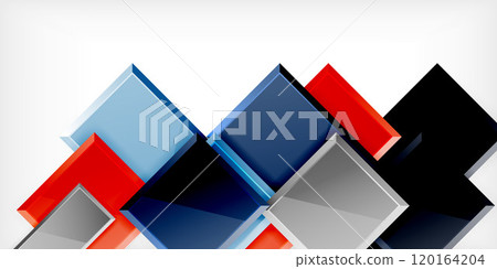 Colorful squares and rectangles. Vector Illustration For Wallpaper, Banner, Background, Card, Book Illustration, landing page Colorful squares and rectangles. Vector Illustration For Wallpaper, Banner, Background, Card, Book Illustration, landing page 120164204