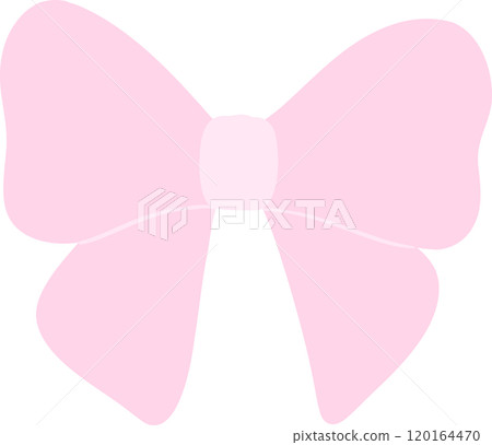 Coquette pink bow ribbon 120164470