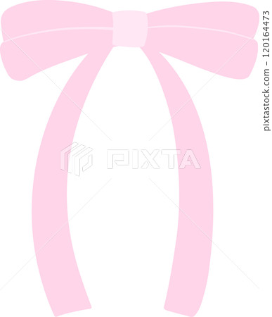 Coquette pink bow ribbon 120164473