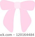Coquette pink bow ribbon 120164484