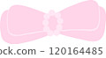 Coquette pink bow ribbon 120164485