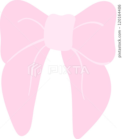 Coquette pink bow ribbon 120164486