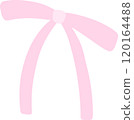 Coquette pink bow ribbon 120164488
