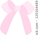 Coquette pink bow ribbon 120164489