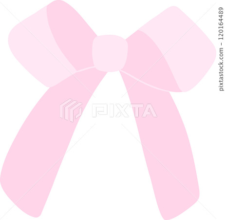 Coquette pink bow ribbon 120164489