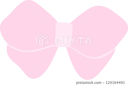 Coquette pink bow ribbon 120164491