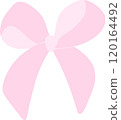 Coquette pink bow ribbon 120164492