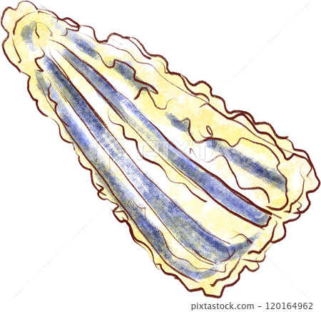 天婦羅_茄子天婦羅的插圖 天婦羅_茄子天婦羅的插圖 120164962