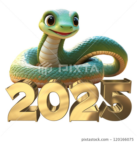 3DCG人物【2025蛇年】（摳圖） 120166075