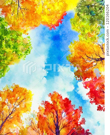 秋天的天空(AI生成素材) 秋天的天空(AI生成素材) 120166204