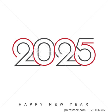 Modern Minimalist New Year 2025 Christmas Greeting Card Design Art Vector Modern Minimalist New Year 2025 Christmas Greeting Card Design Art Vector 120166307