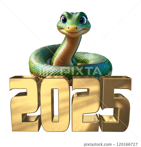 3DCG人物【2025蛇年】（摳圖） 120166727