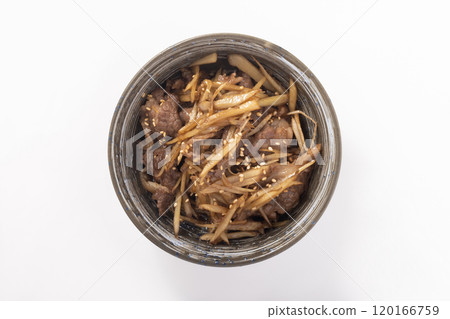 日本黑毛牛肉牛蒡燉菜(甜辣燉菜) 日本黑毛牛肉牛蒡燉菜(甜辣燉菜) 120166759