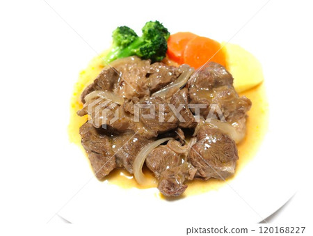 美味的紅酒燉牛小腿 120168227