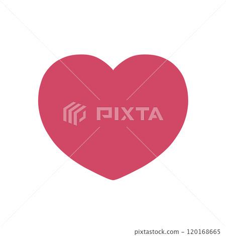 Hand-drawn Heart - Soothing Red Hand-drawn Heart - Soothing Red 120168665