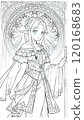 Tarot card style 120168683