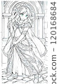 fashionable girl 120168684