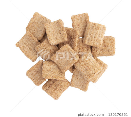cinnamon toast crunch isolated on white cinnamon toast crunch isolated on white 120170261