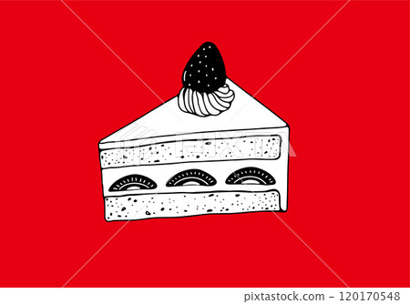 Short cake illustration Short cake illustration 120170548
