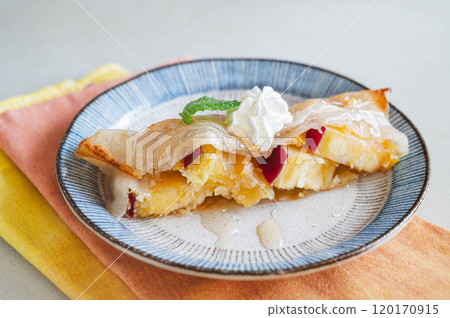 Sweet potato pie style with cream syrup Sweet potato pie style with cream syrup 120170915